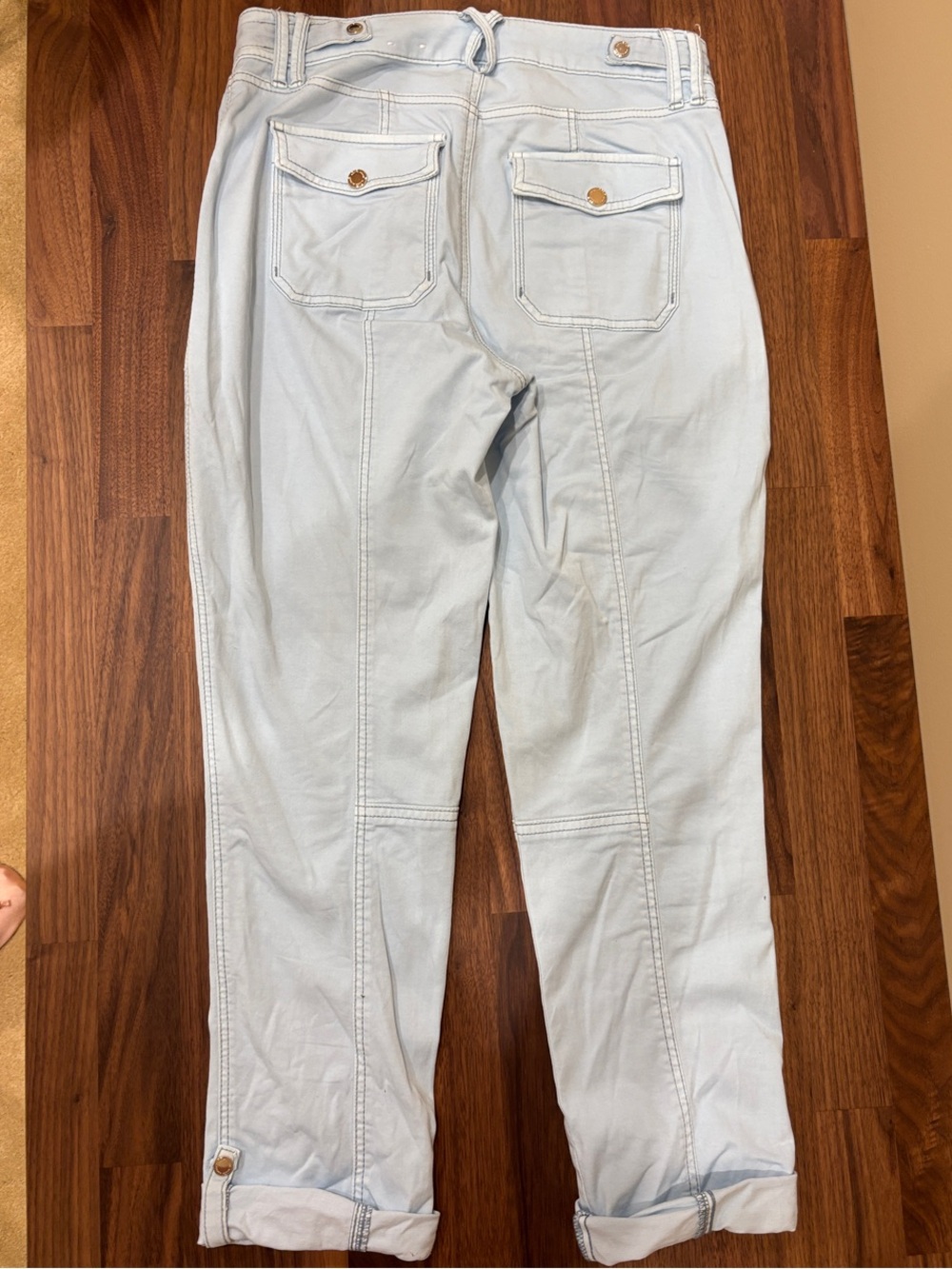 Four White House Black Market Straight Crop Pants - Picture 7 of 10